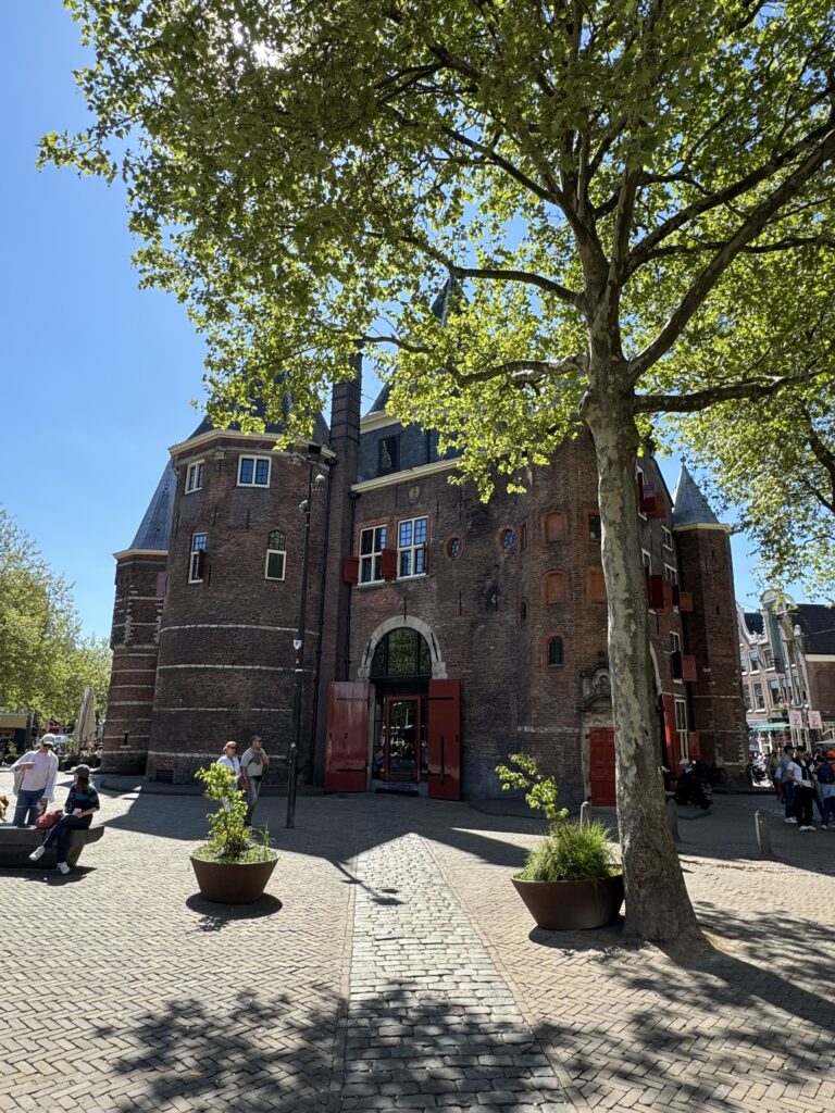 Nieuwmarkt in Amsterdam, a former mid-evil gate