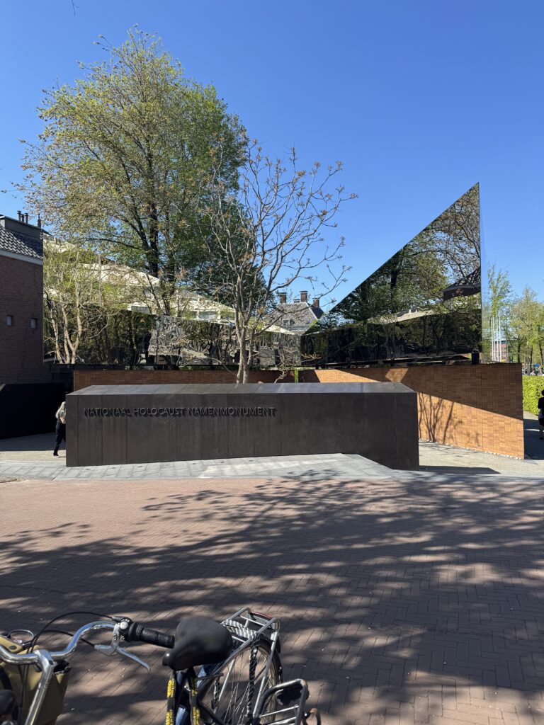 National Holocaust Names Monument in the Jewish Quarter of Amsterdam